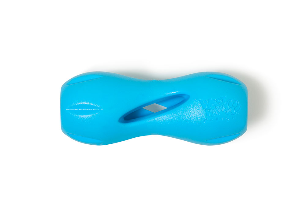 West Paw Quizl Treat Toy іграшка для собак блакитна, 14 см